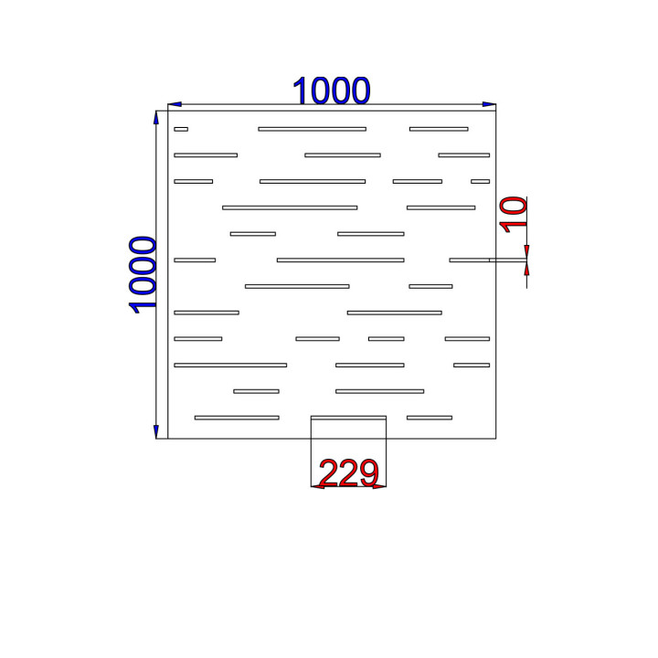 Designový plech Vzor C009