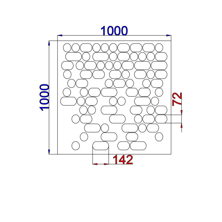 Designový plech Vzor K013