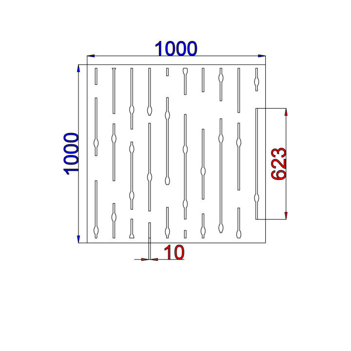 Designový plech Vzor C002