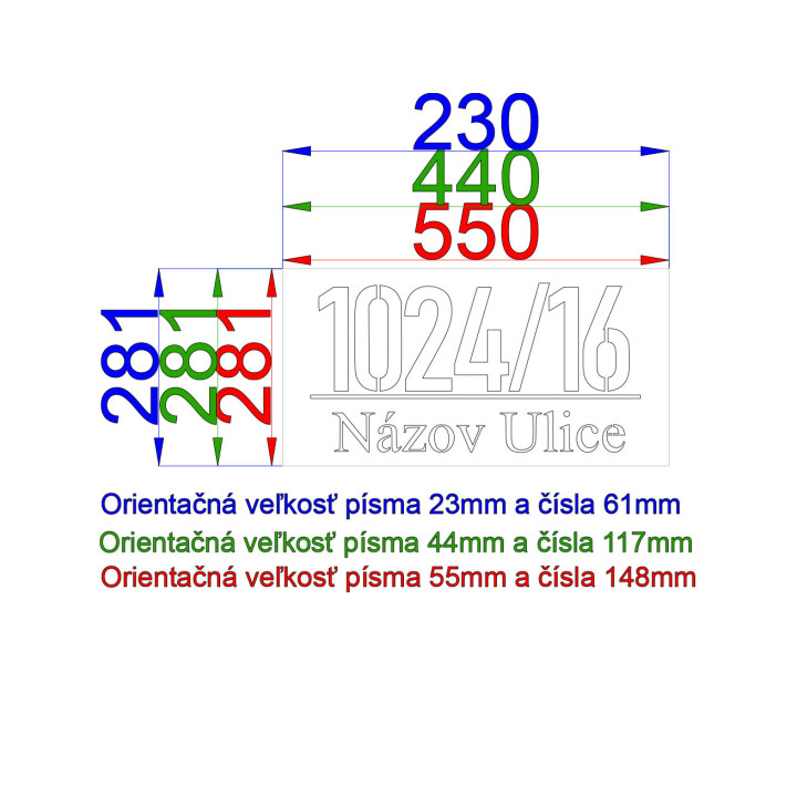 Číslo domu HN03