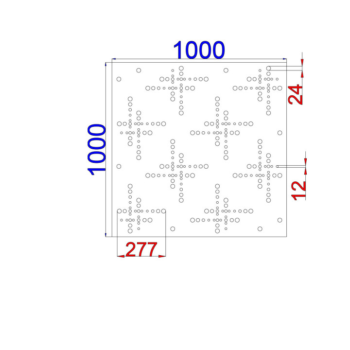 Designový plech Vzor K010