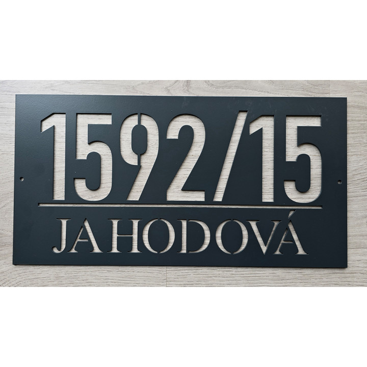 Číslo domu HN04