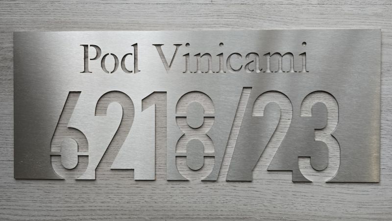 Realizace čísel domů – Číslo domu HN06 7